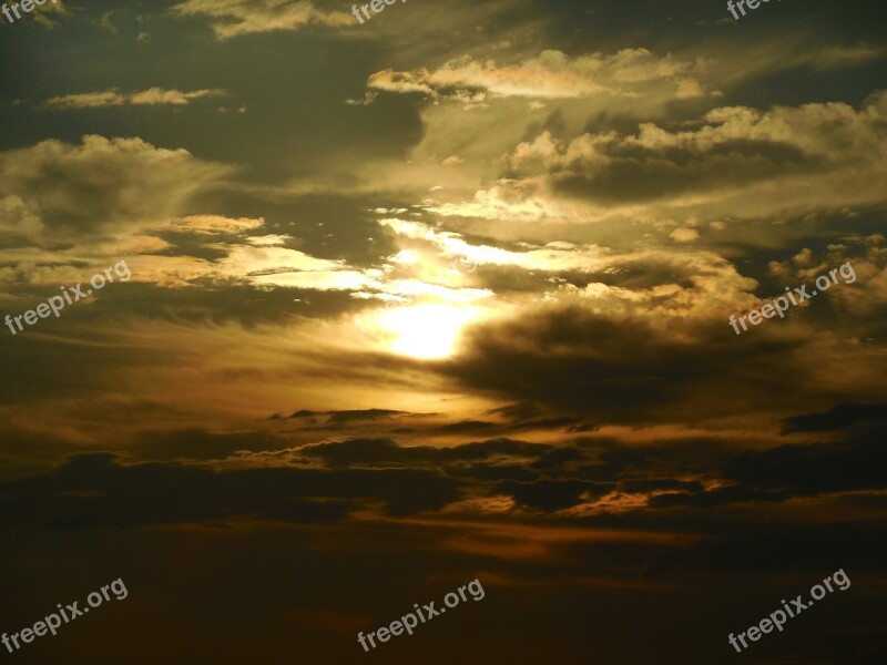 Sunset Rovinj Croatia Sea Holiday Island