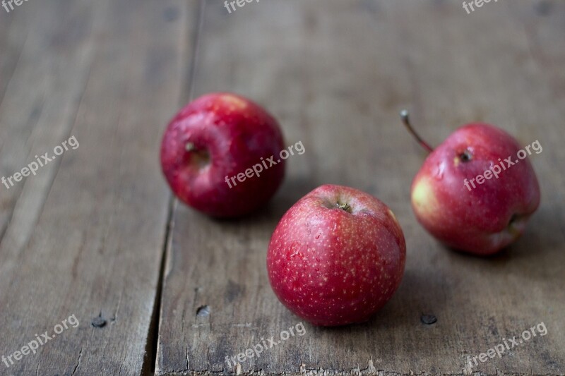 Red Apple Healthy Food Organic Imperfect