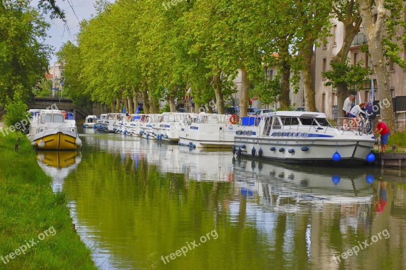 France Carcassonne River Yacht Charter Boats