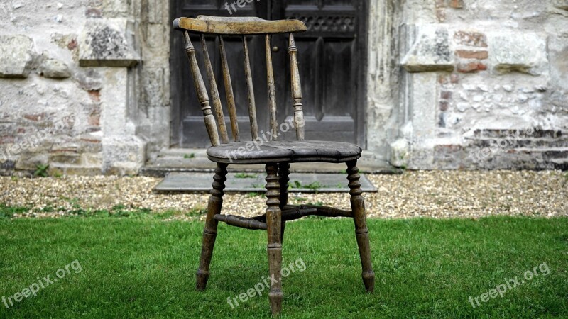 Chair Wooden Furniture Style Wood