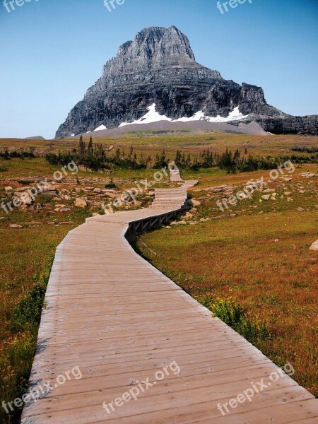 Logan Pass Glacier National Park