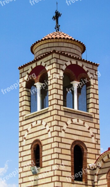 Cyprus Agklisides Church Belfry Orthodox