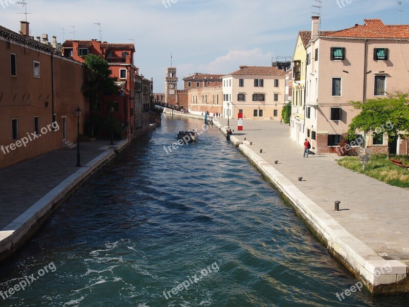 Venice Italy River Gondola Free Photos