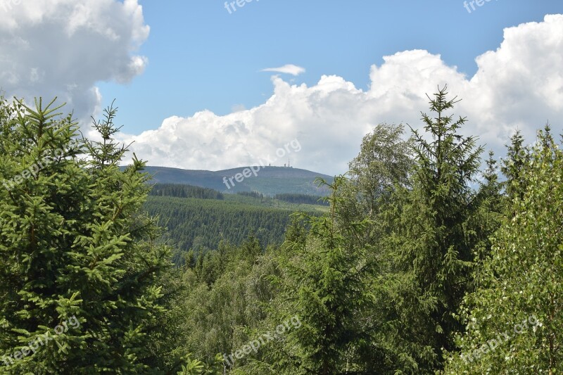 Landscape Boulder Mountains Survey Forest