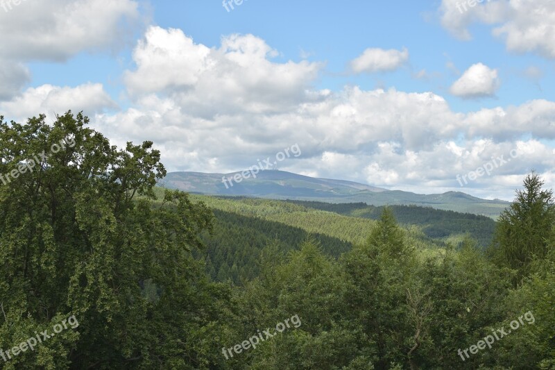 Landscape Boulder Mountains Survey Meadow