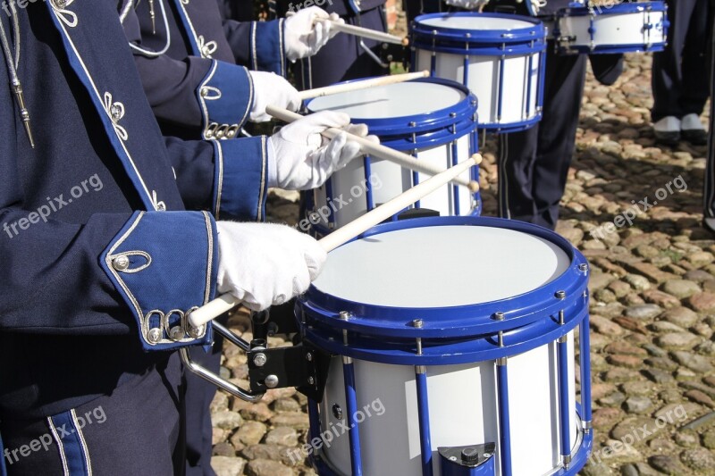 Drummer Marching Music Musical Instrument Musician