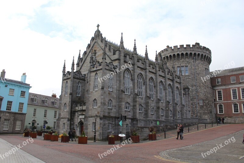 Dublin Castle Ireland Architecture Landmark Irish