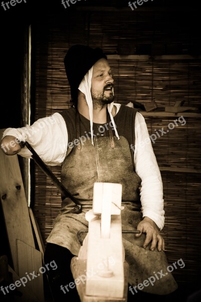 Medieval Craftsman History Worker Manufacturing