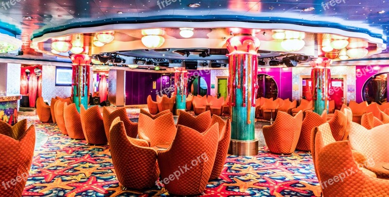 Norwegian Jade Cruise Ship Medusa Lounge Cruise Vacation Boat