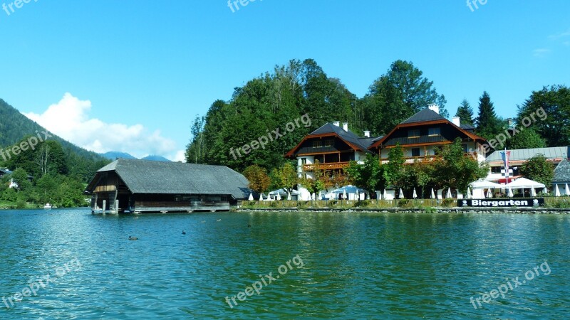 Boat Shed Schönau King Lake Berchtesgadener Land Berchtesgaden National Park