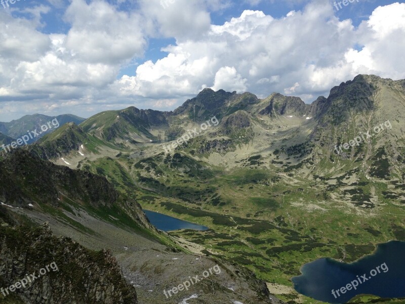 Mountains Tatry The High Tatras Landscape Poland