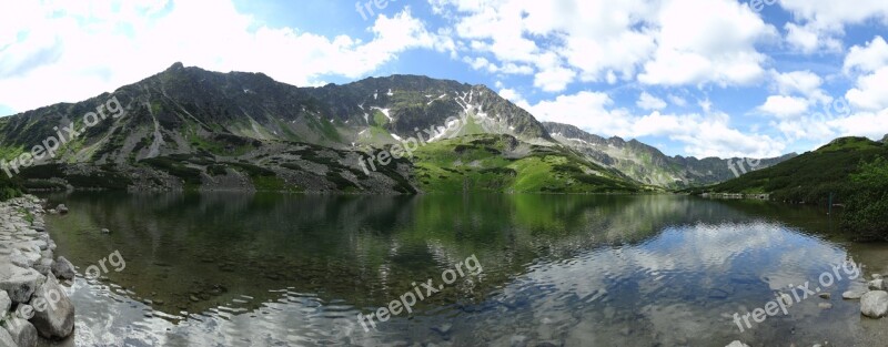 Tatry Mountains The High Tatras Landscape Nature