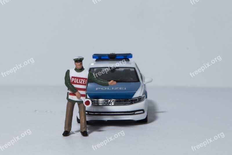 Miniature Photography Police Crime Arrest Did