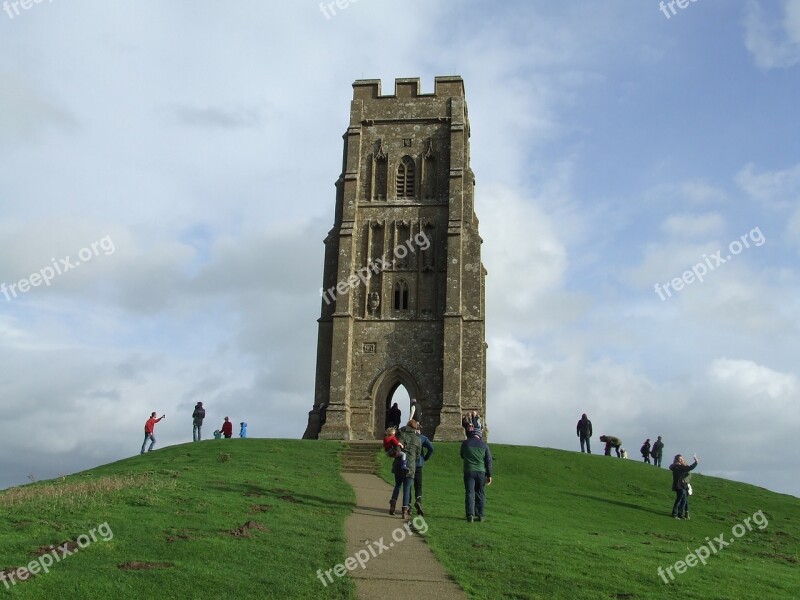 Glastonbury Tor Somerset England Tourism