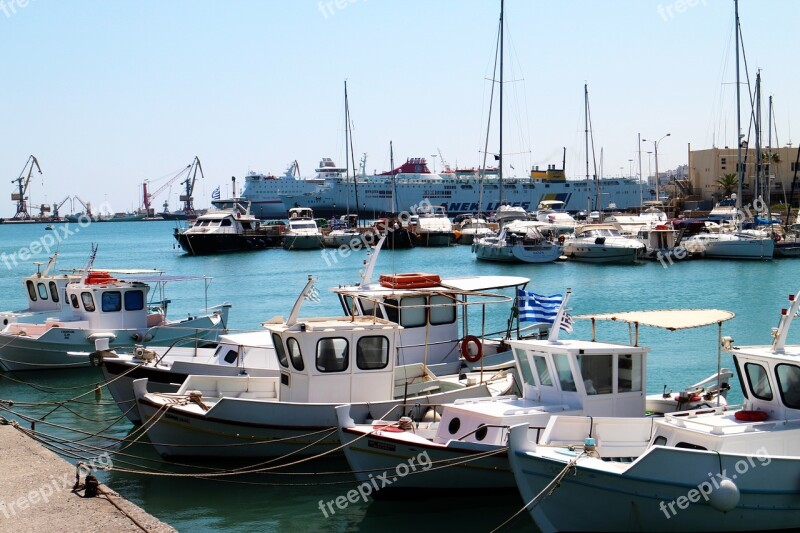 Ships Boat Haven Sea Holidays