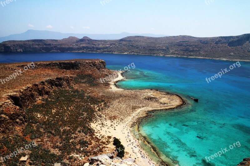 View Landscape Top View Nature Greece