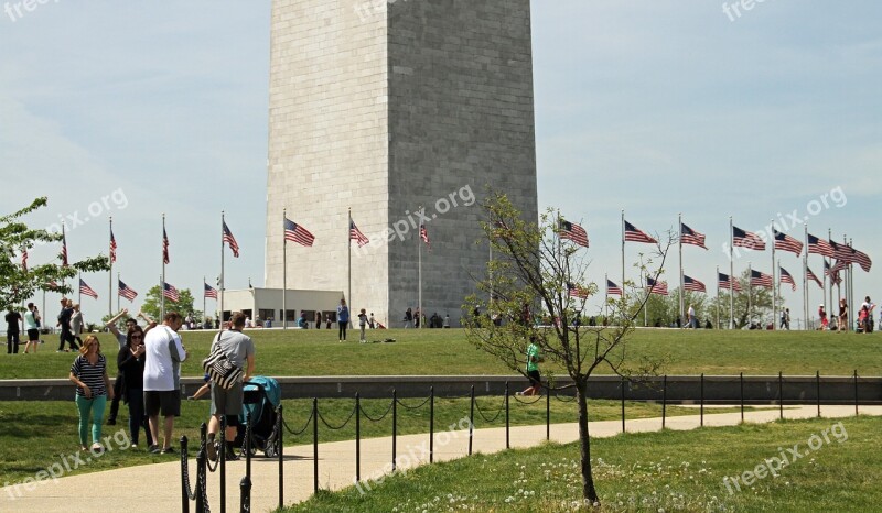 Monument Washington Monument Memorial Landmark Us