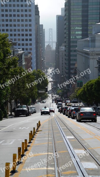 San Francisco Road Street Steep Traffic