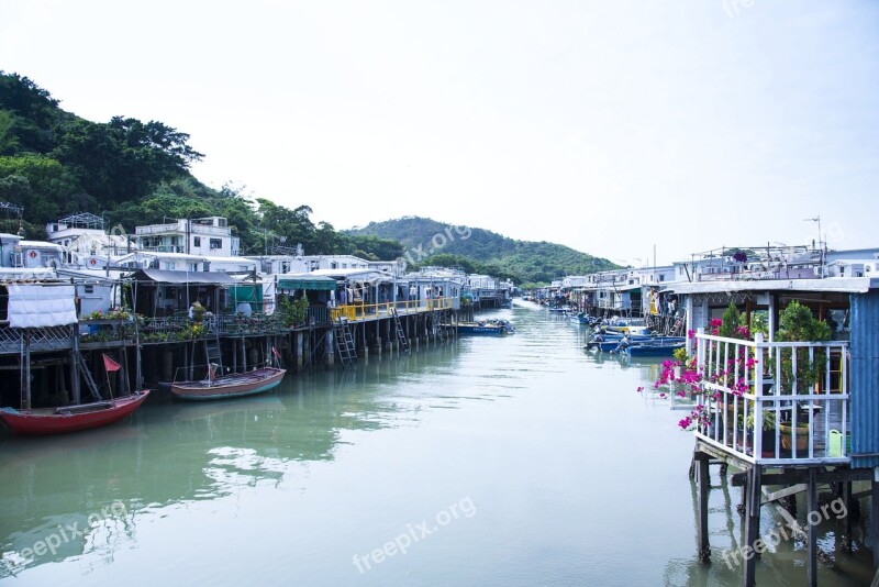 Resorts Colorful Beautiful Calm The Scenery