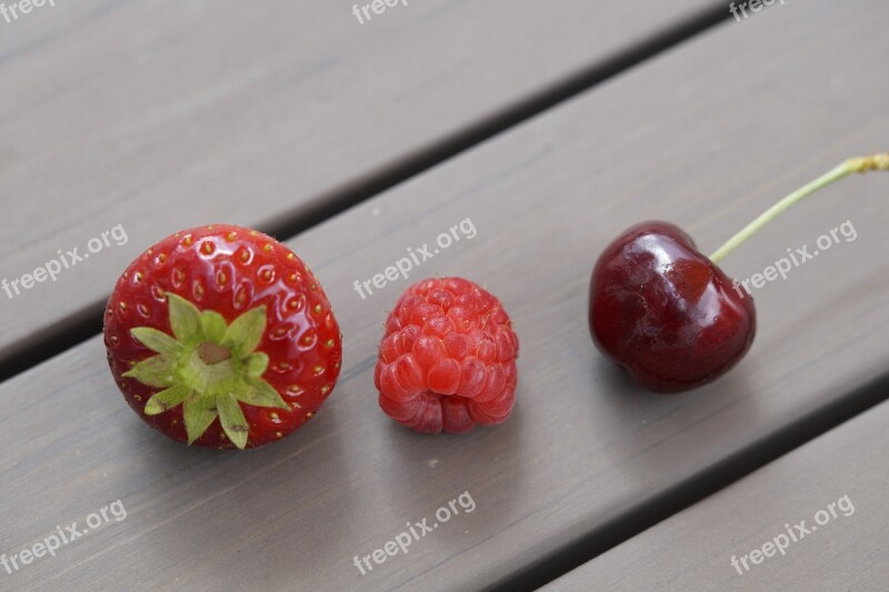 Fruits Summer Berries Fruit Cherry