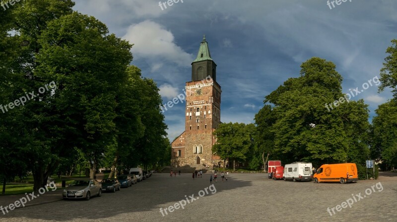 Turku åbo Church Market Cathedral