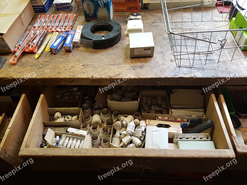 Workshop Craft Electric Drawer Old