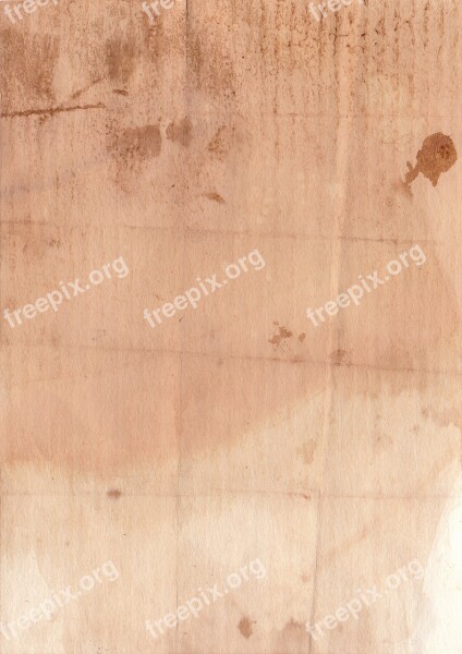 Coffee Paper Background Stain Texture