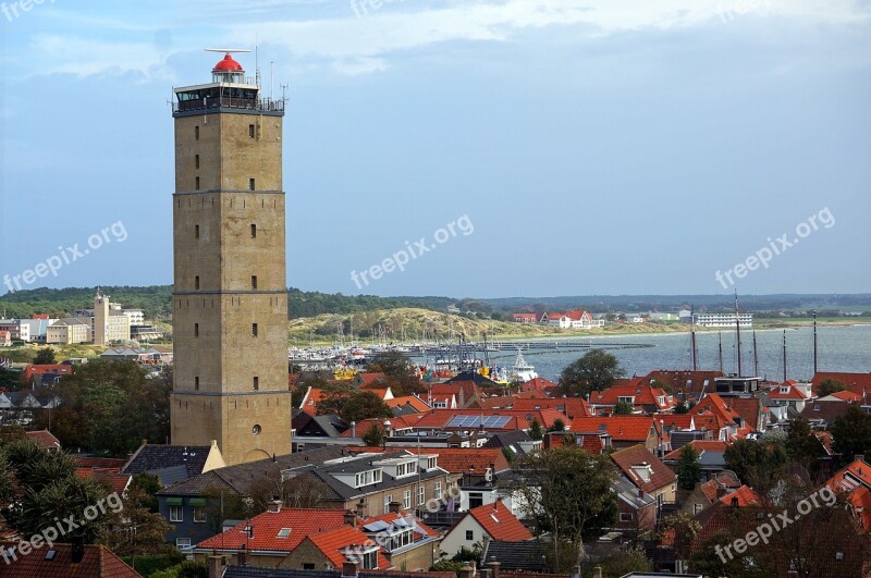 Terschelling Summer Panorama Tower Bay