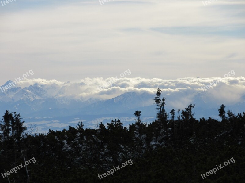 Tatry Babia Top Mountains Slovakia Mountain