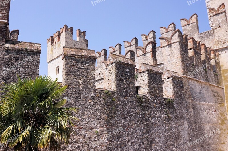 Castle Castle Castle Knight's Castle Middle Ages Wall