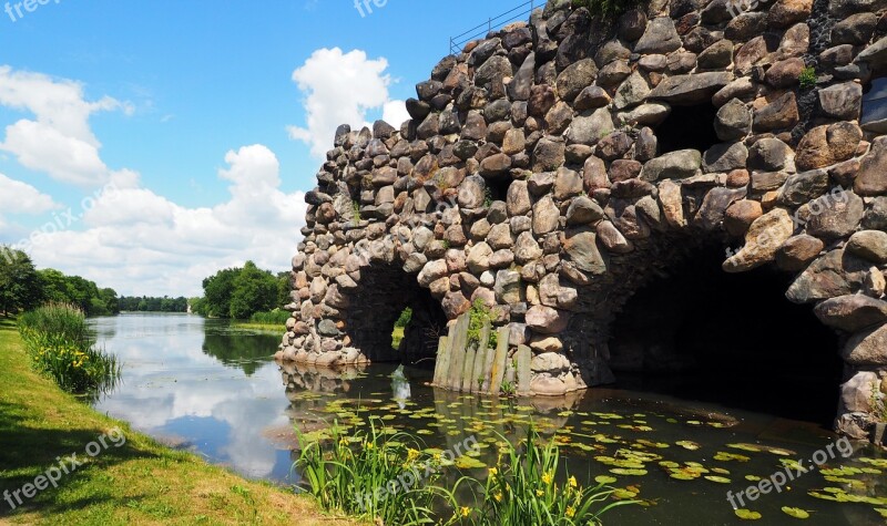 The Dessau-wörlitz Garden Realm Stone Villa Garden Landscape Cultural Heritage