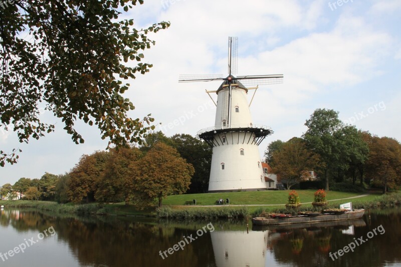 Windmill Low Country Holland Mill Historically