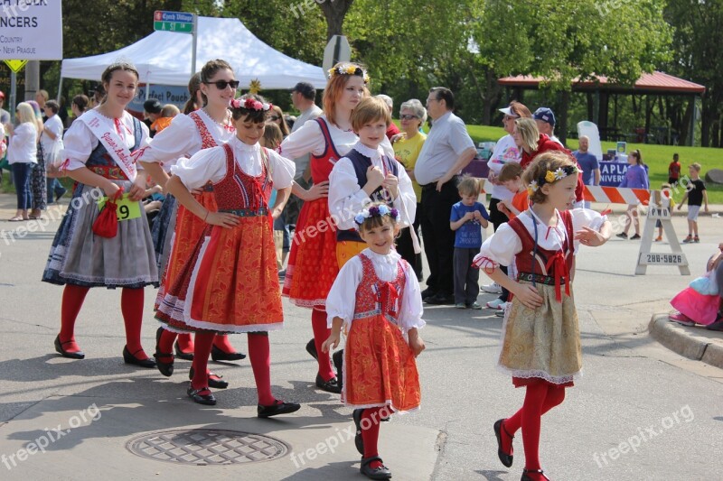 Parade Czech Slovak Celebration Festival