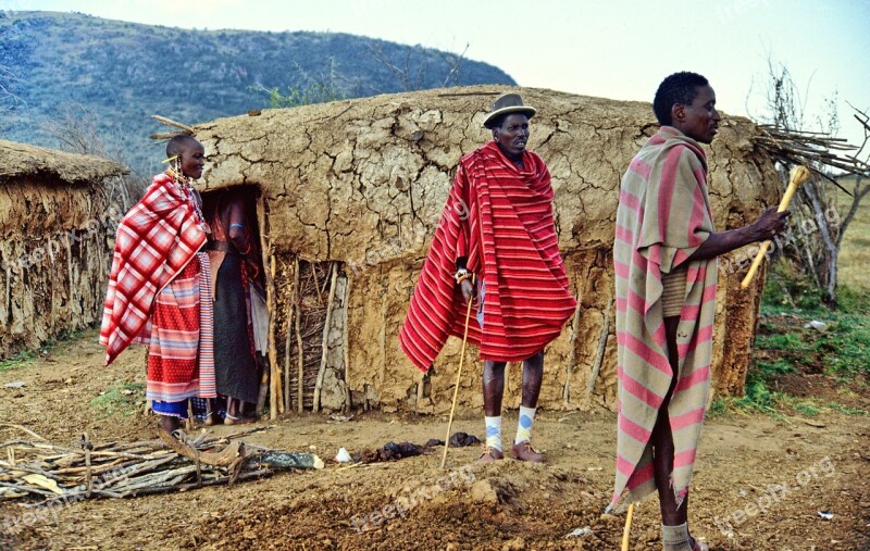 Kenya Masai Mara Maasai Warrior Tribe Africa