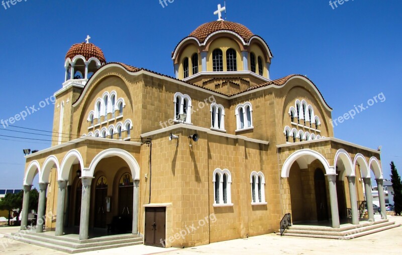 Cyprus Frenaros Archangelos Michael Church Orthodox