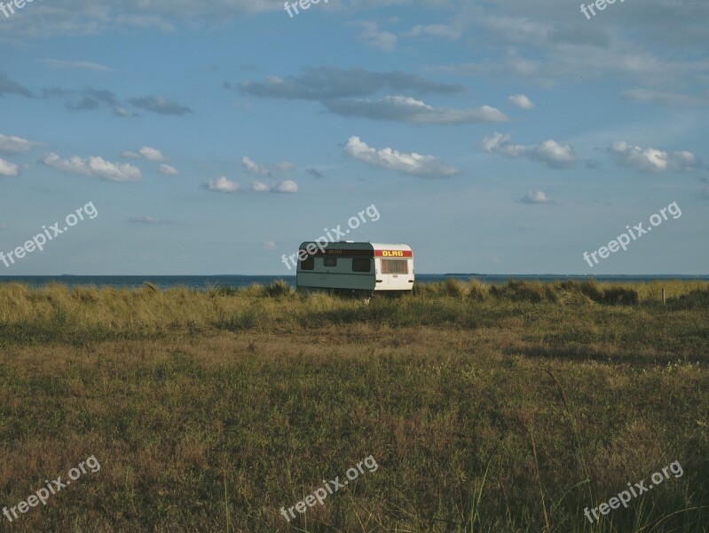 Caravan Ocean Beach Travel Summer