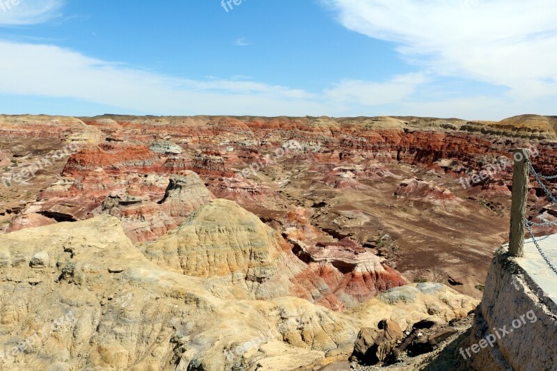 China In Xinjiang Terrain Mountain Free Photos