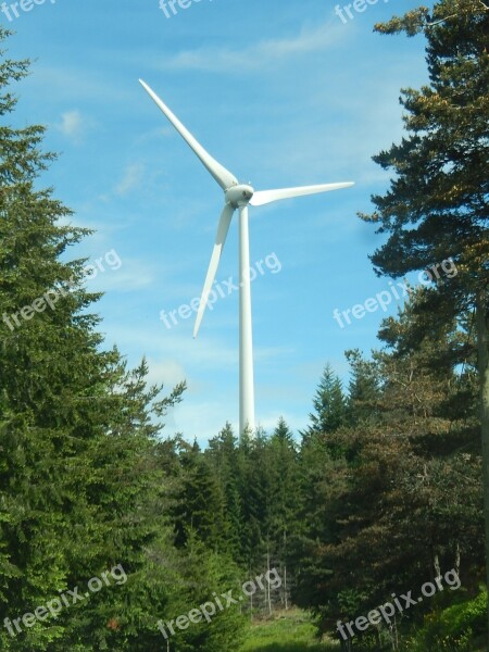 Wind Turbine Sustainable Development Energy Free Photos