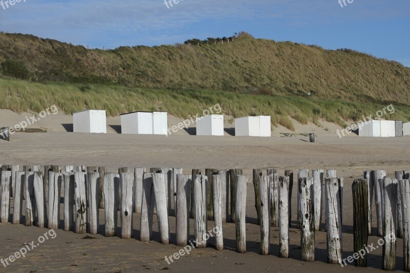 Beach Zeeland North Sea Sea Coast