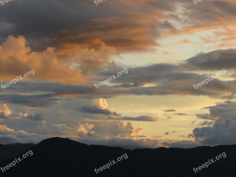 The Evening Sun Landscape Sunset Moss Island Bar East Beach Free Photos