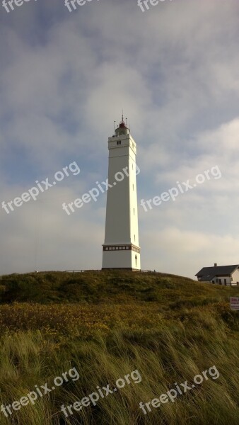 Blavand Lighthouse Denmark Free Photos