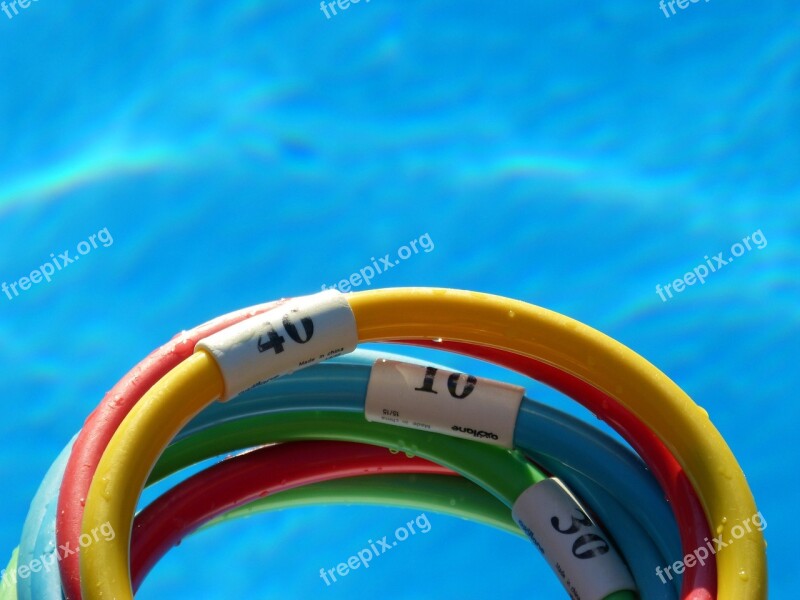 Hoops Game Water Play Pool Colors