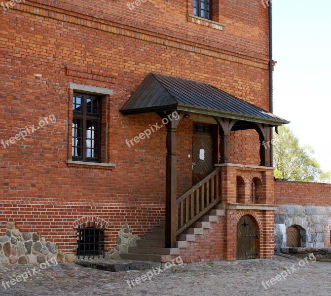 The Door Stairs Castle Lake Dusia Entrance