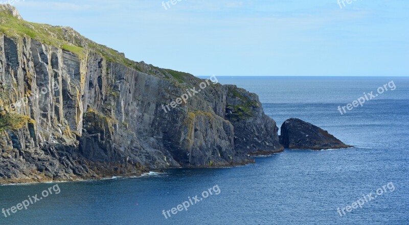 Cliff Coast Atlantic Ireland Baltimore