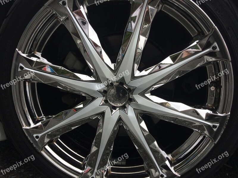 Car Wheel Toyota Automotive Shiny