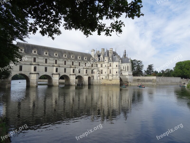 Chenonceaux Château De La Loire Architecture Castle Building