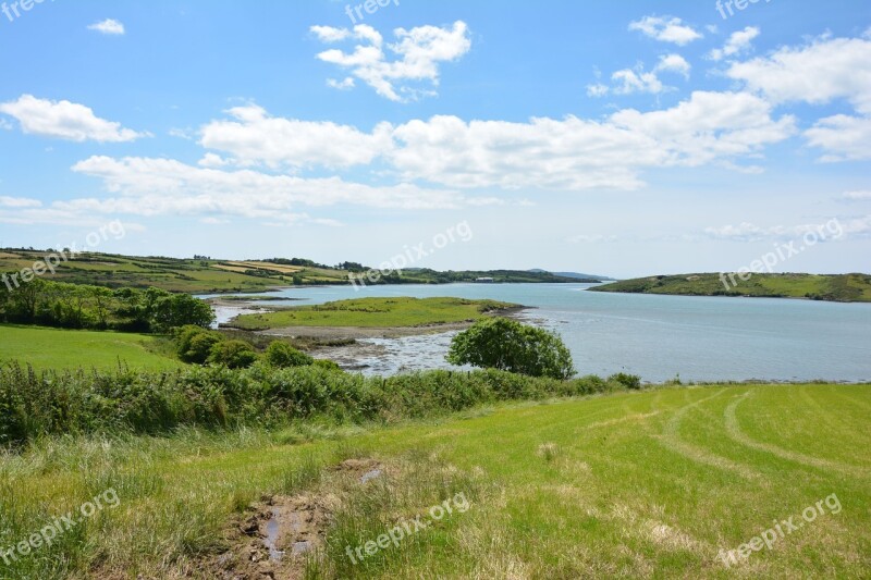 Ireland Innish Beg Nature Inlet Sky