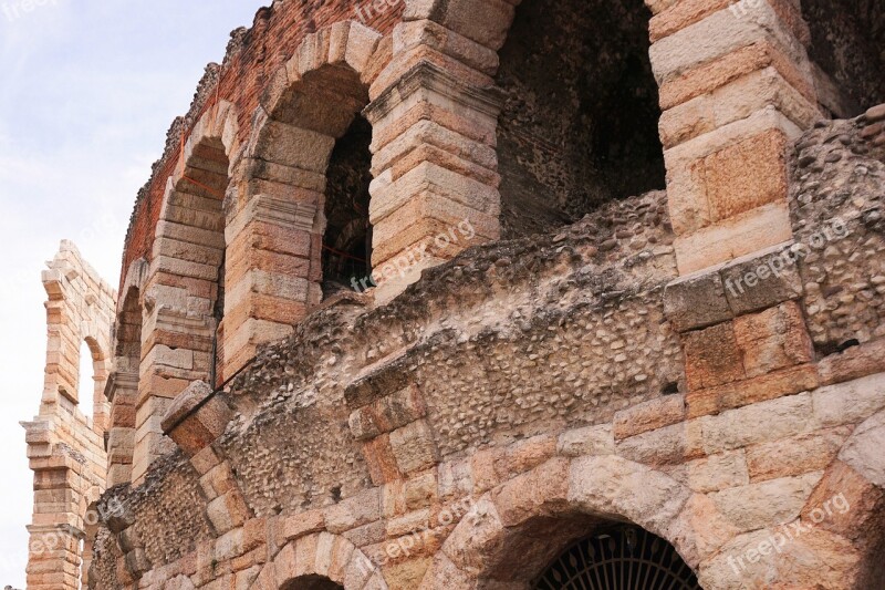 Verona Arena Building Architecture Historically