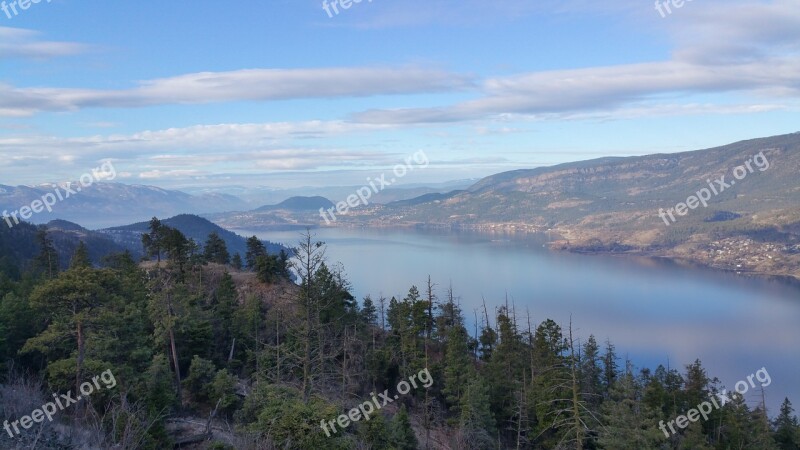 Okanagan Bc Lake Kelowna Free Photos