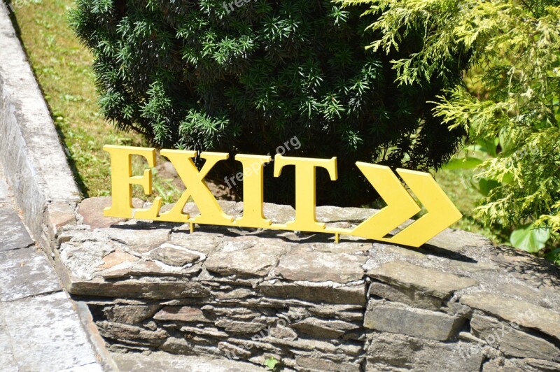 Exit Brexit Botanical Garden Walk Locarno